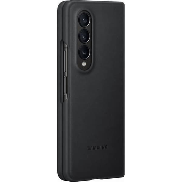 SAMSUNG Galaxy ZFold4 Läderfodral Svart