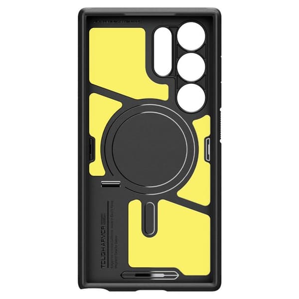 Skyddsfodral - SPIGEN - Samsung Galaxy S24 Ultra - Tuff rustning - MagSafe - Svart