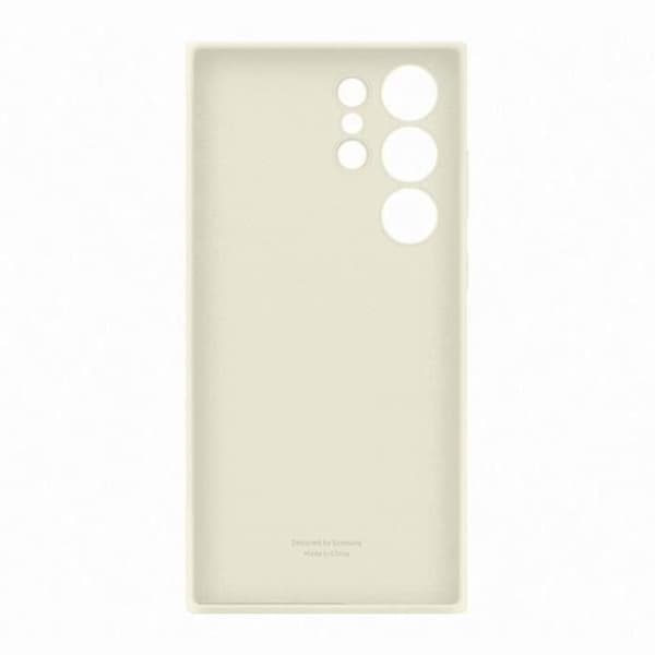 SAMSUNG S23 Ultra Cream silikonfodral