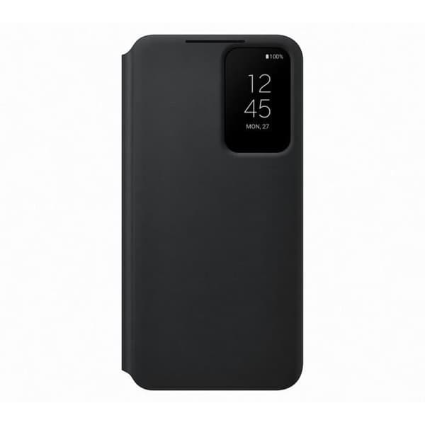 Custodia Samsung EF-ZS906CBEGEE Smart Clear View Cover Galaxy S22 Plus SM-S906B Nero Skickas av Digital Bay