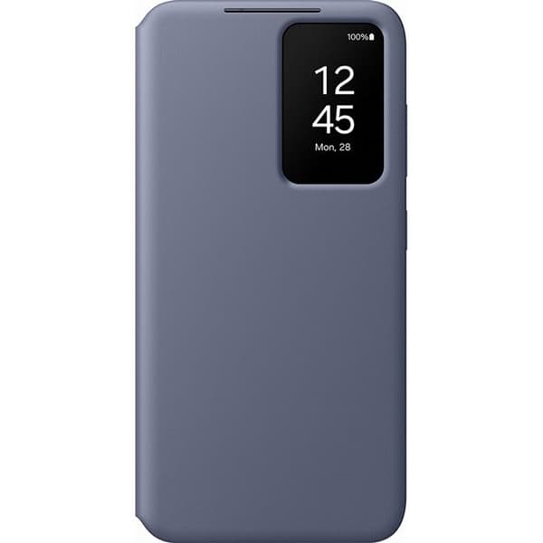 Etui Folio - Samsung - Galaxy S24 - Lila - Inbyggd kortficka - Syntetisk