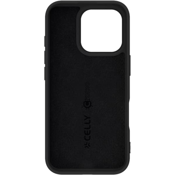 Cromo Soft gummi cover iPhone 16 Pro Black