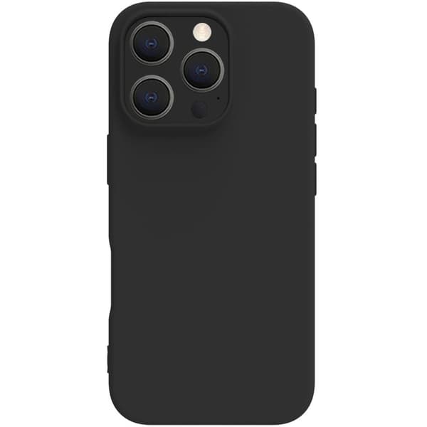 Cromo Soft gummi cover iPhone 16 Pro Black