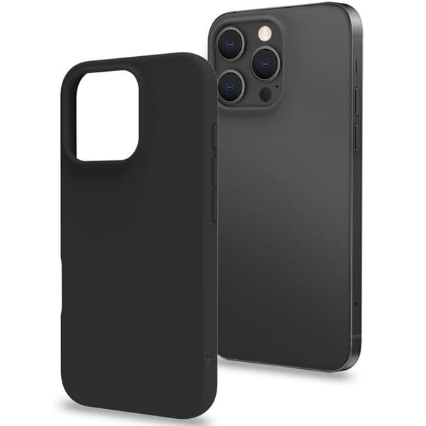 Cromo Soft gummi cover iPhone 16 Pro Black