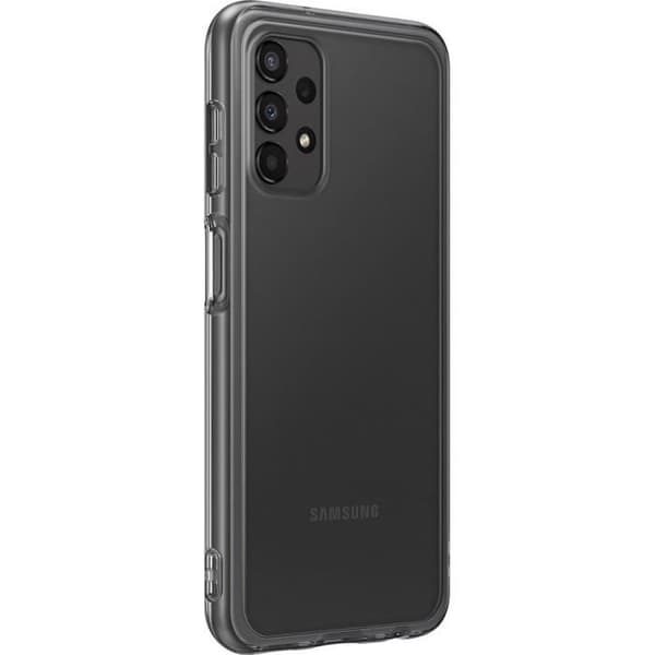 Coque - Samsung - G A13 4G - Flexibel - Ultrafint - Transparent - Svart
