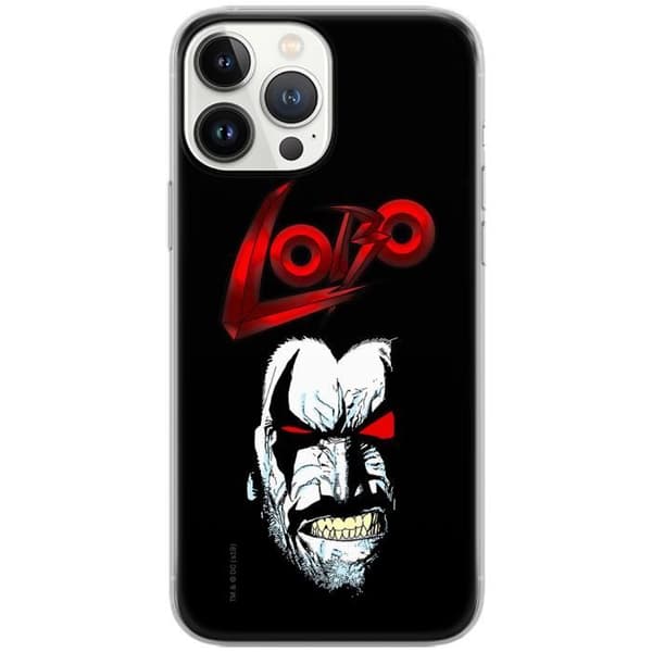 Mobilfodral för Iphone 11 Original och officiellt licensierad DC Lobo Pattern 005 Black