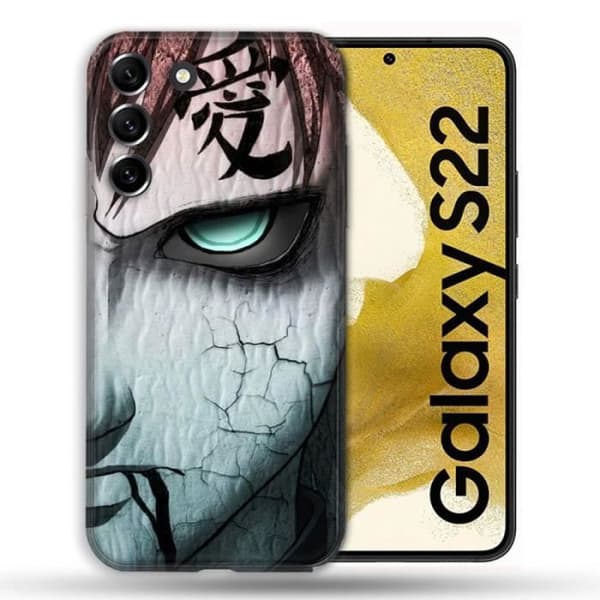 Fodral till Samsung Galaxy S22 Manga Naruto Gaara en storlek