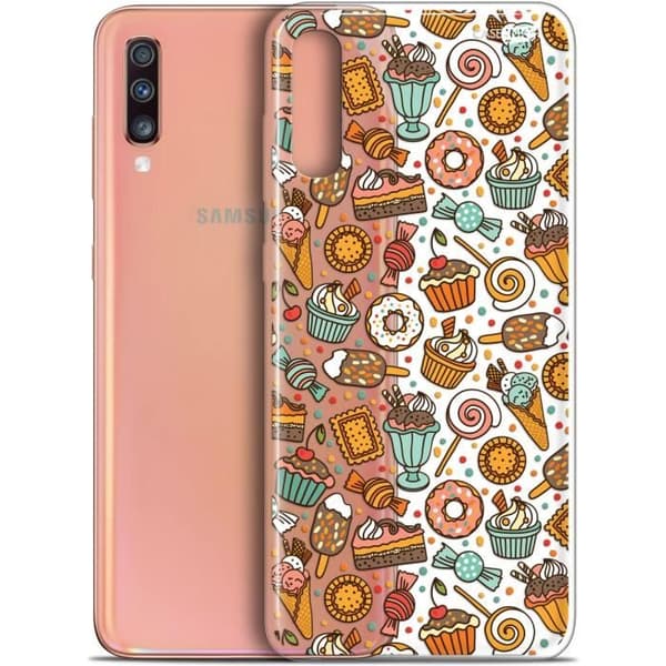 Extra tunt Samsung Galaxy A70 (6.7) Gelfodral - Godis