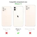 Miniatyrbild 2 av 4: Fodral för iPhone 11 anti-chock mjuka förstärkta vinklar transparent Bichette La Coque Francaise.