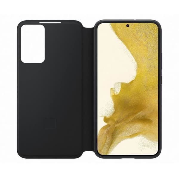 Smart Clear View Cover G S22+ Svart