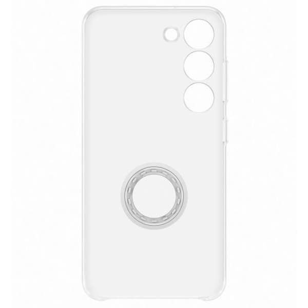 Samsung mobiltelefonfodral och fodral Transparent fodral med avtagbart stöd S23
