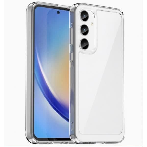 Hölje - Samsung - Galaxy A35 - Transparent fodral - Stötskydd och repor - Mjuk