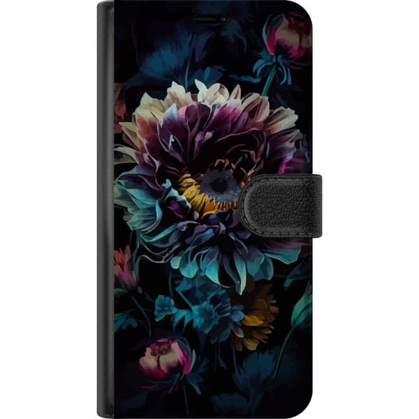 Apple iPhone 16 Pro Plånboksfodral Blommor