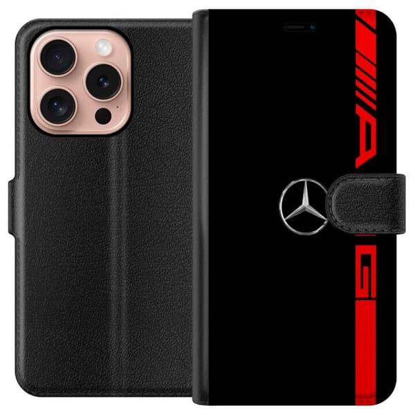 Apple iPhone 16 Pro Lompakkokotelo Mercedes-Benz