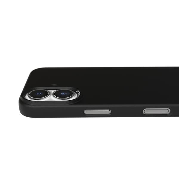 Nudient iPhone 16 Deksel Thin Case MagSafe Ink Black