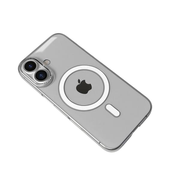 Nudient iPhone 16 Kuori Thin Case MagSafe Transparent