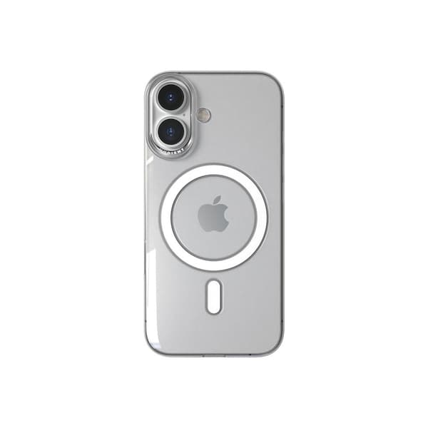 Nudient iPhone 16 Cover Thin Case MagSafe Transparent