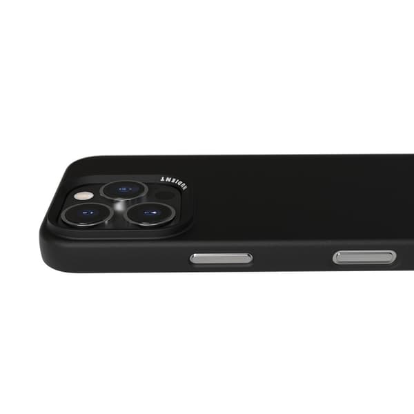 Nudient iPhone 16 Pro Kuori Thin Case MagSafe Ink Black