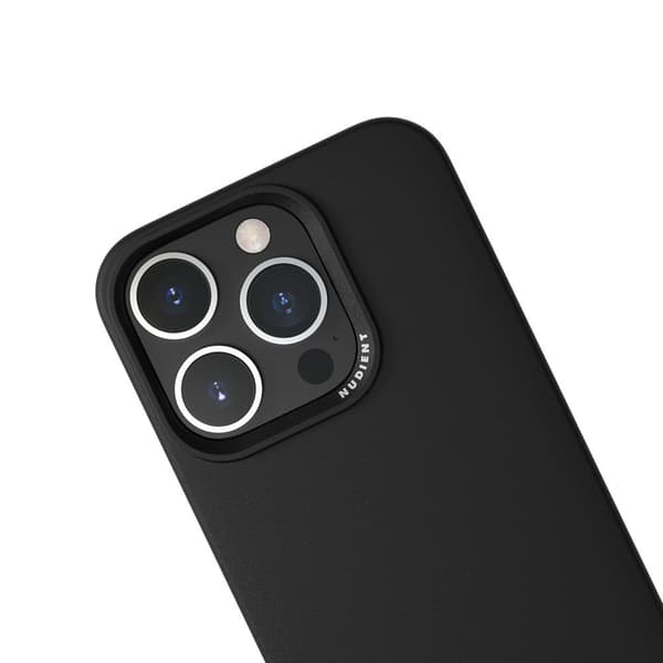 Nudient iPhone 16 Pro Kuori Thin Case MagSafe Ink Black