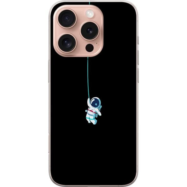 Apple iPhone 16 Pro Genomskinligt Skal Astronaut