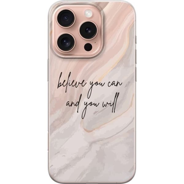 Apple iPhone 16 Pro Gennemsigtig cover Tekst