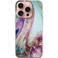 Miniatyrbillede 1 af 3: Apple iPhone 16 Pro Gennemsigtig cover Lila marmor
