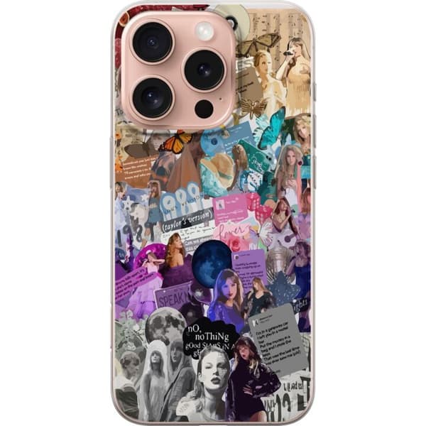 Apple iPhone 16 Pro Genomskinligt Skal Taylor Swift