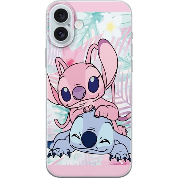 Apple iPhone 16 Plus Läpinäkyvä kuori Ompelu