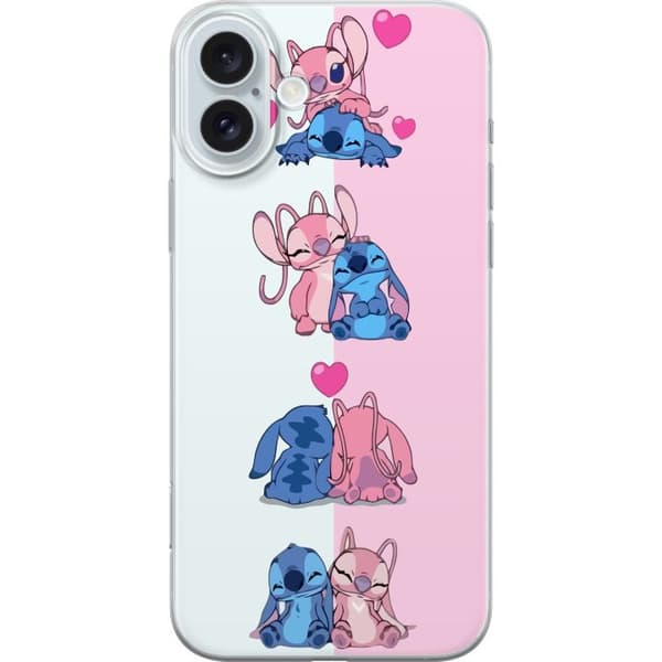 Apple iPhone 16 Plus Gennemsigtig cover Lilo & Stitch
