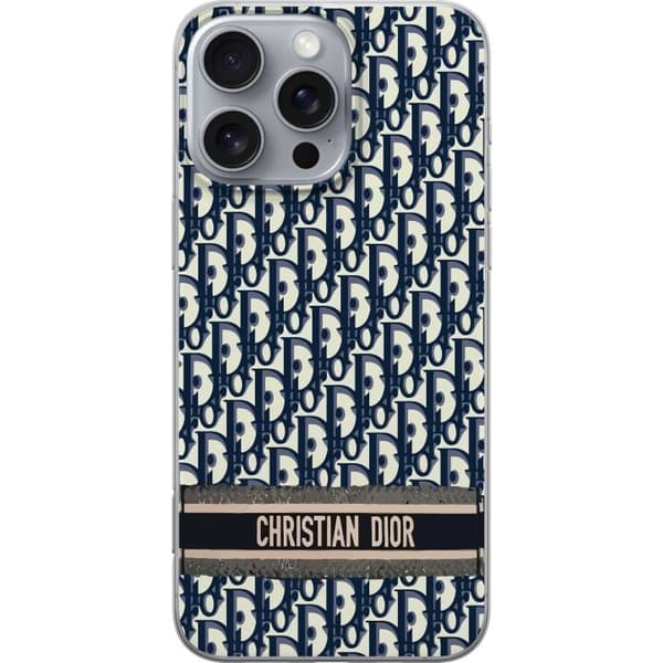 Apple iPhone 16 Pro Max Gennemsigtig cover Christian Dior