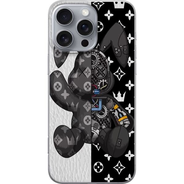 Apple iPhone 16 Pro Max Genomskinligt Skal LV Bunny