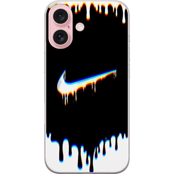 Apple iPhone 16 Läpinäkyvä kuori Nike