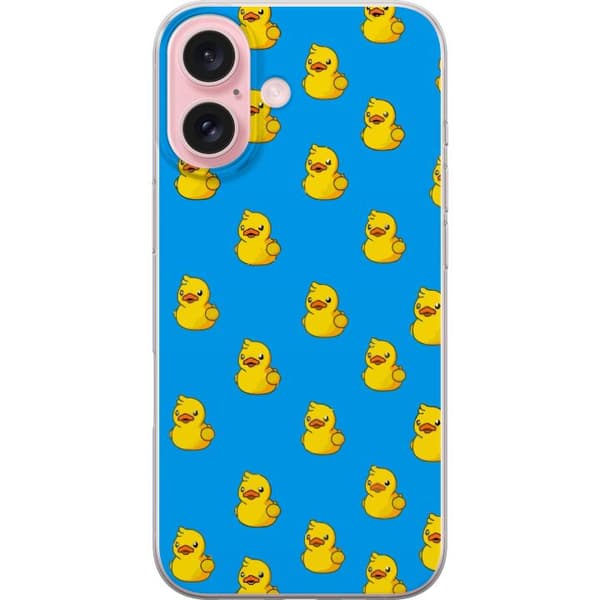 Apple iPhone 16 Läpinäkyvä kuori Badanka Mönster