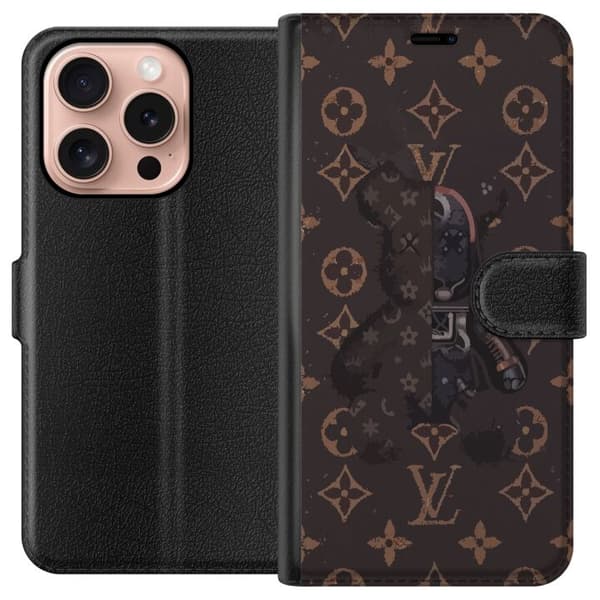 Apple iPhone 16 Pro Lommeboketui Bear LV