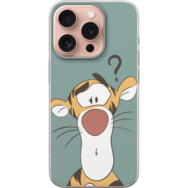 Apple iPhone 16 Pro Genomskinligt Skal Tigger