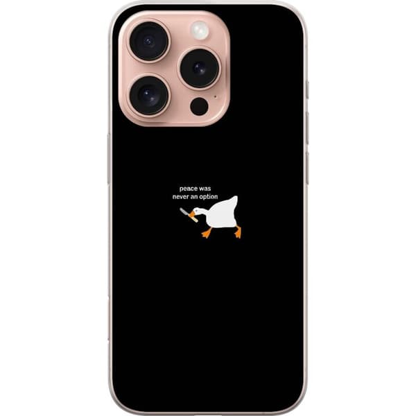 Apple iPhone 16 Pro Genomskinligt Skal Anka Dödar