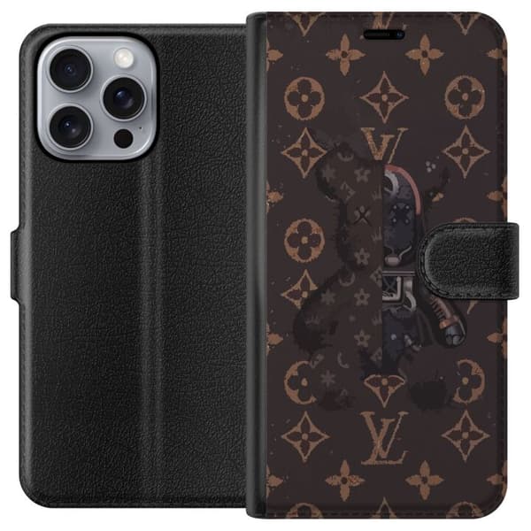 Apple iPhone 16 Pro Max Plånboksfodral Bear LV