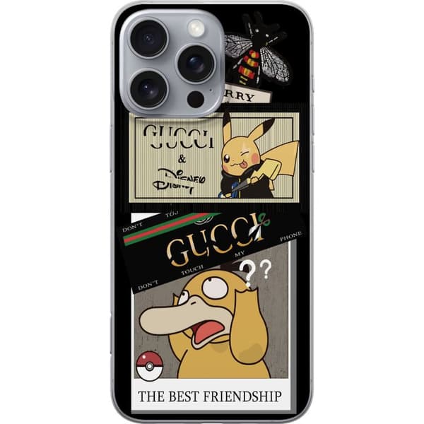 Apple iPhone 16 Pro Max Gjennomsiktig deksel Pokemon