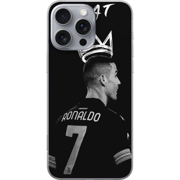 Apple iPhone 16 Pro Max Gjennomsiktig deksel Cristiano Ronaldo