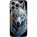 Miniatyrbillede 1 af 3: Apple iPhone 16 Pro Max Gennemsigtig cover ulv