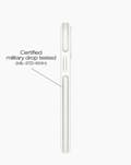 Pikkukuva 5 / 5: Ideal Bumper Case MagSafe iPhone 12 / 12 Pro Cloudy White