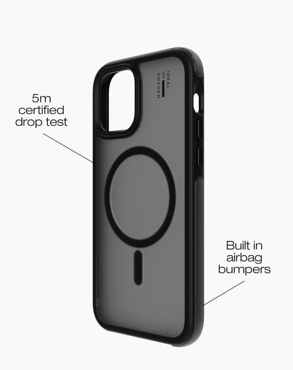 Ideal Bumper Case MagSafe iPhone 12 / 12 Pro Black