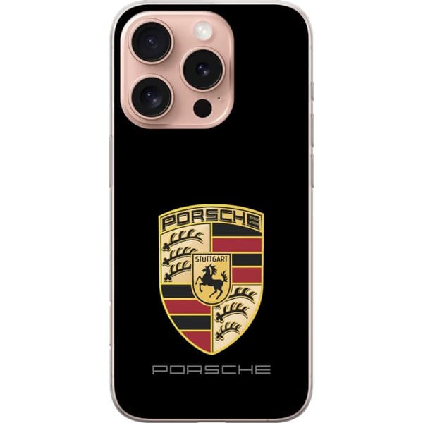 Apple iPhone 16 Pro Genomskinligt Skal PORSCHE