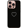 Miniatyrbilde 1 av 3: Apple iPhone 16 Pro Gjennomsiktig deksel Hjerte