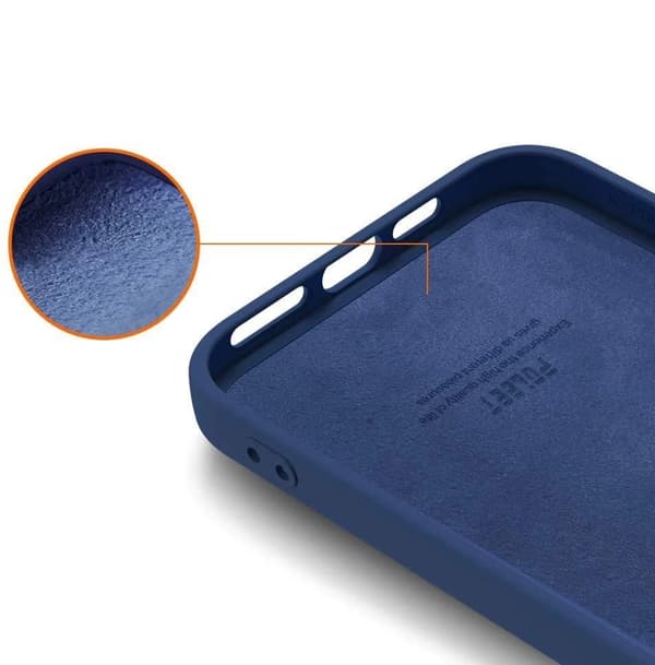 Silicone Case Skal iPhone 13 Pro - Blå