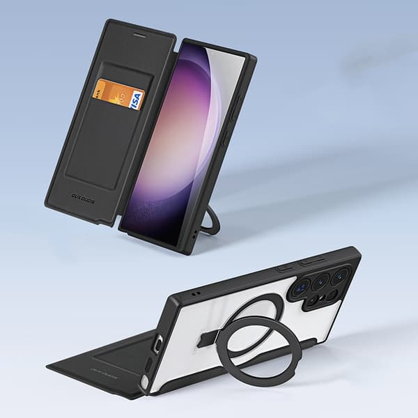 INF Etui med magnetisk støtte til Samsung Galaxy S24-serien Samsung Galaxy S24 Ultra