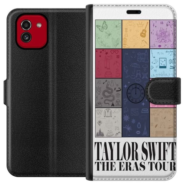Samsung Galaxy A03 Lompakkokotelo Taylor Swift Värit