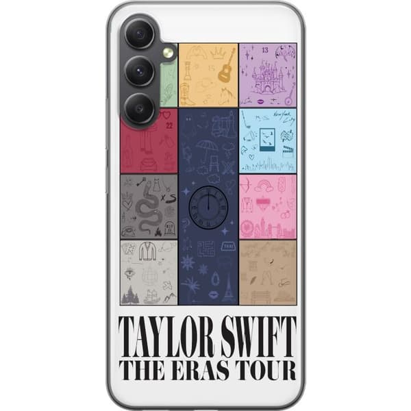 Samsung Galaxy A25 Gennemsigtig cover Taylor Swift Farver