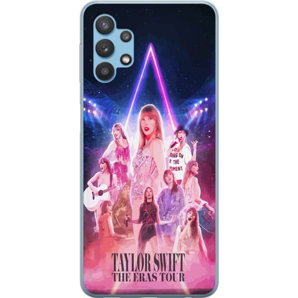 Samsung Galaxy A32 5G Gjennomsiktig deksel Taylor Swift Galaxy Neon