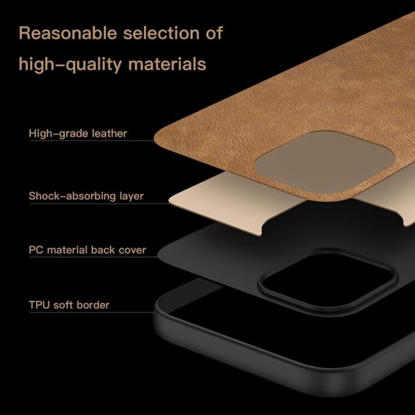 OnePlus Nord 4 SKALO PU-læder hybridskal Brun